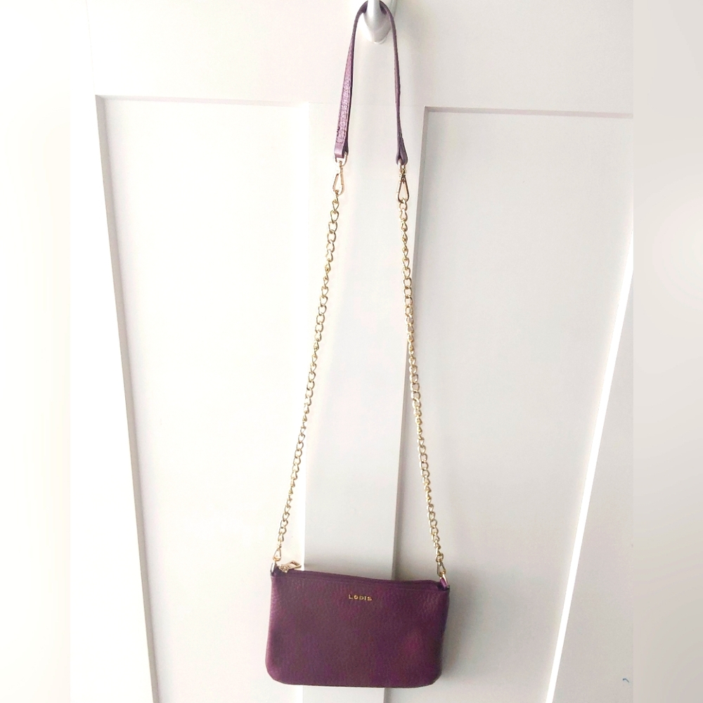 Lodis Emily pebbled leather